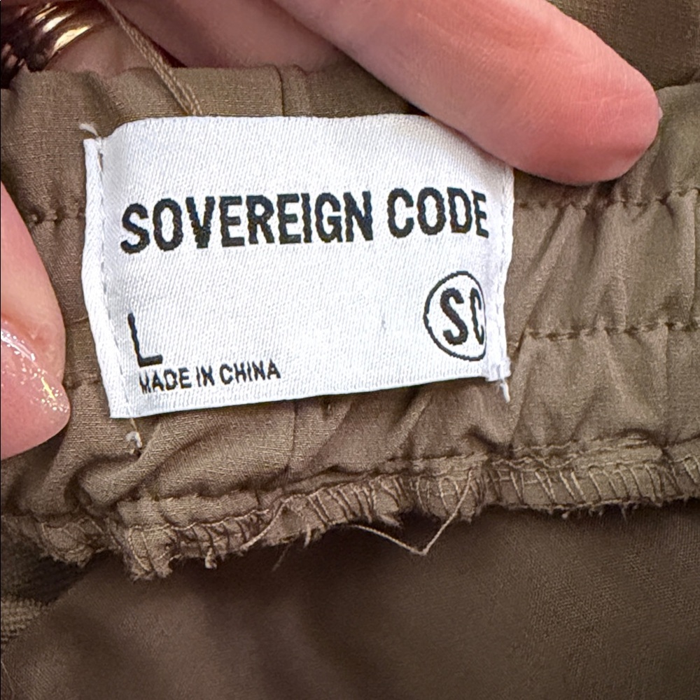 Sovereign Code Hyperloop Jogger Cargo Pants P981 … - image 5